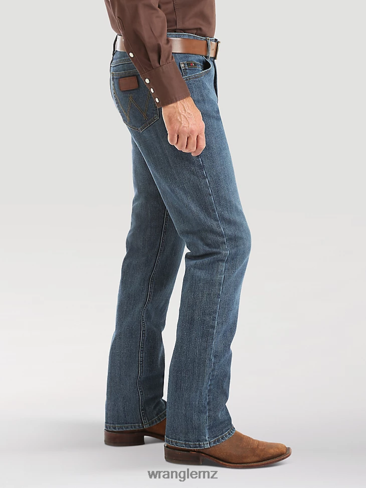 Wrangler 20X Active Flex Slim Fit Jean Stone Blue (02MCWST) Men Clothing DRL6LH120