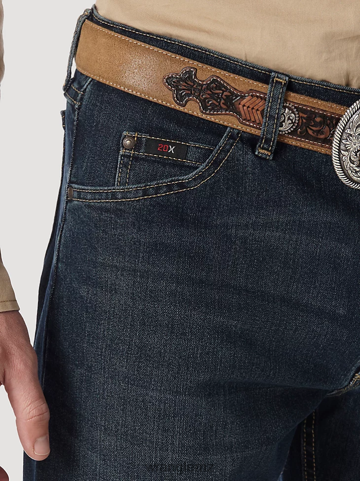 Wrangler 20X Advanced Comfort 01 Competition Relaxed Jean RB Wash (01MACRB) Men Clothing DRL6LH165