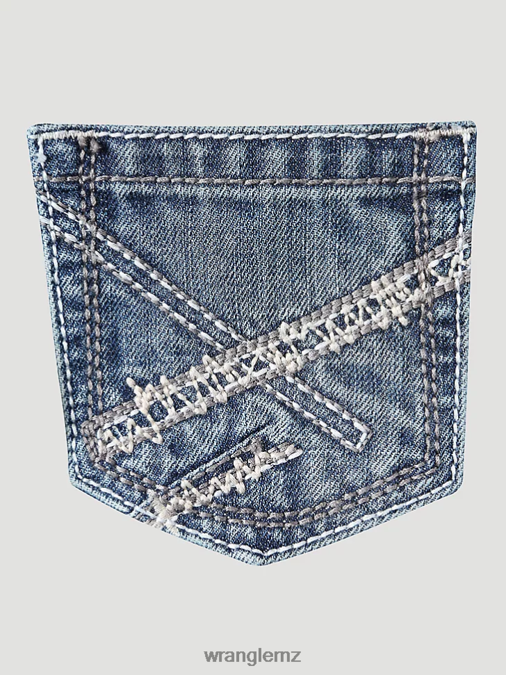 Wrangler 20X Vintage Bootcut Slim Fit Jean Breaking Barriers (42BWXBB) Boys Clothing DRL6LH940