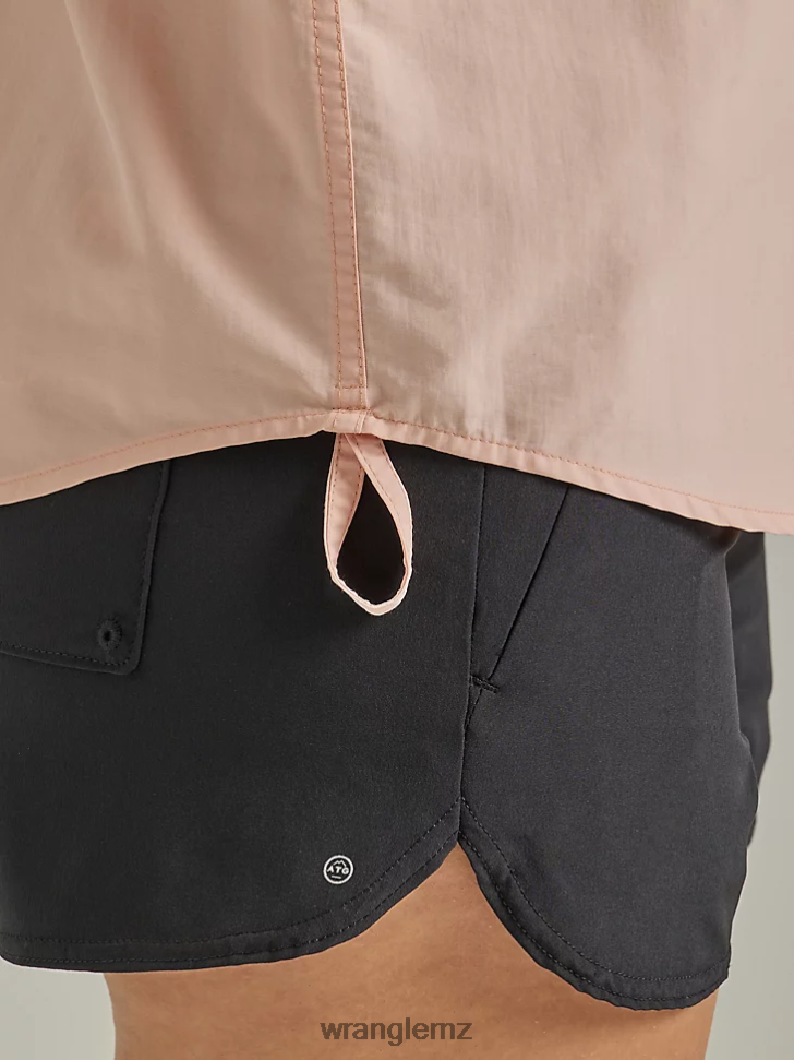 Wrangler ATG By Angler Shirt Rose (112331505) Women Clothing DRL6LH899