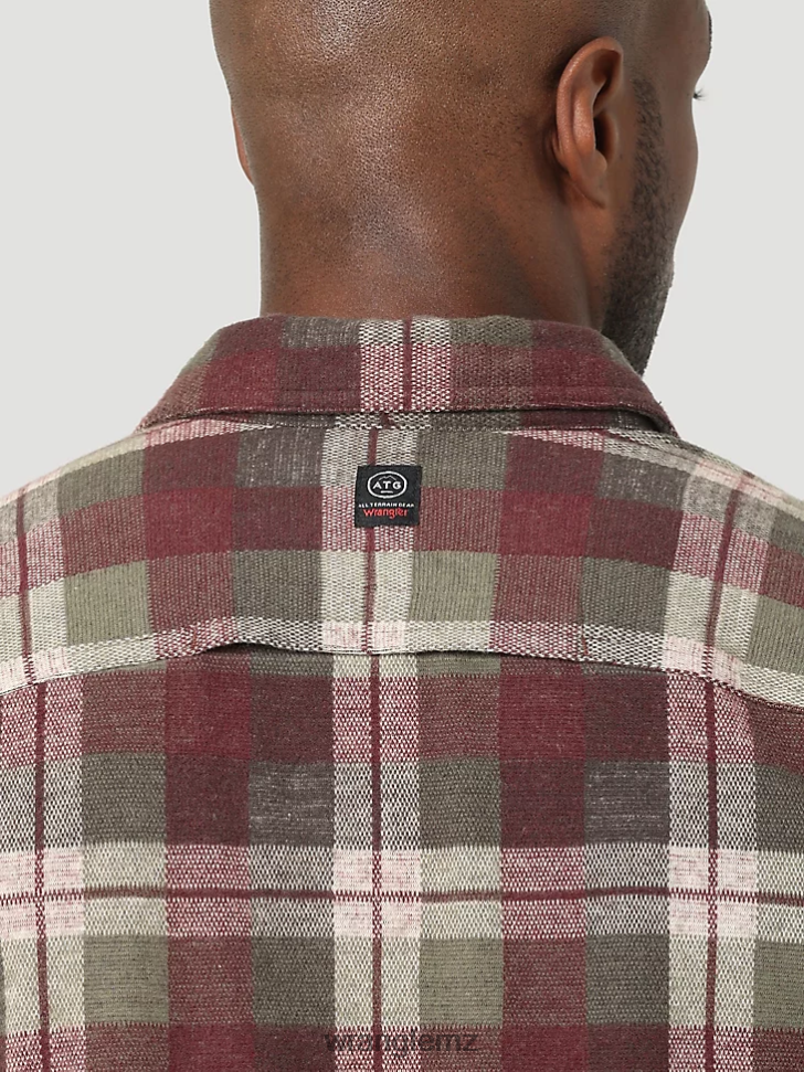 Wrangler ATG By Breeze Shirt Cherry Creek (112331239) Men Clothing DRL6LH639