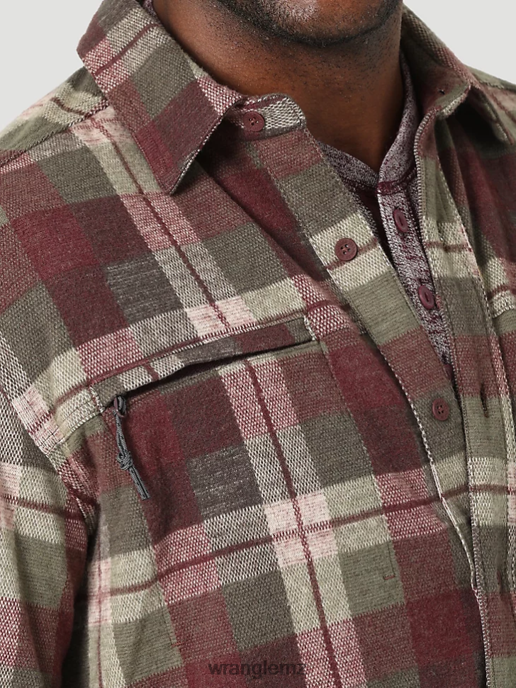 Wrangler ATG By Breeze Shirt Cherry Creek (112331239) Men Clothing DRL6LH639