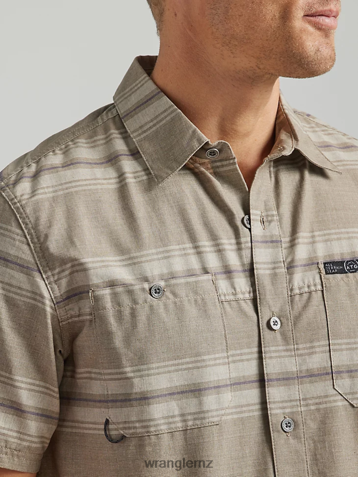 Wrangler ATG By Breeze Shirt Cherry Creek (112331239) Men Clothing DRL6LH639