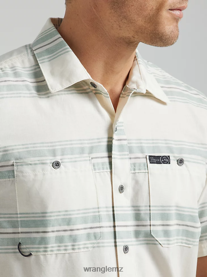 Wrangler ATG By Breeze Shirt Fountain Creek (112331278) Men Clothing DRL6LH314