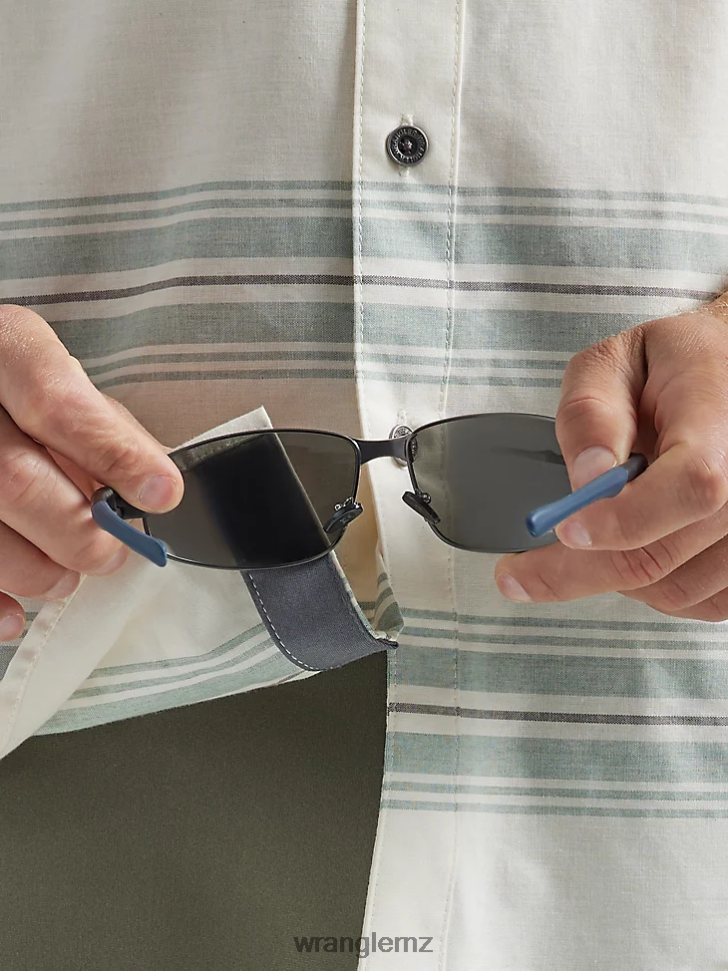 Wrangler ATG By Breeze Shirt Fountain Creek (112331278) Men Clothing DRL6LH314