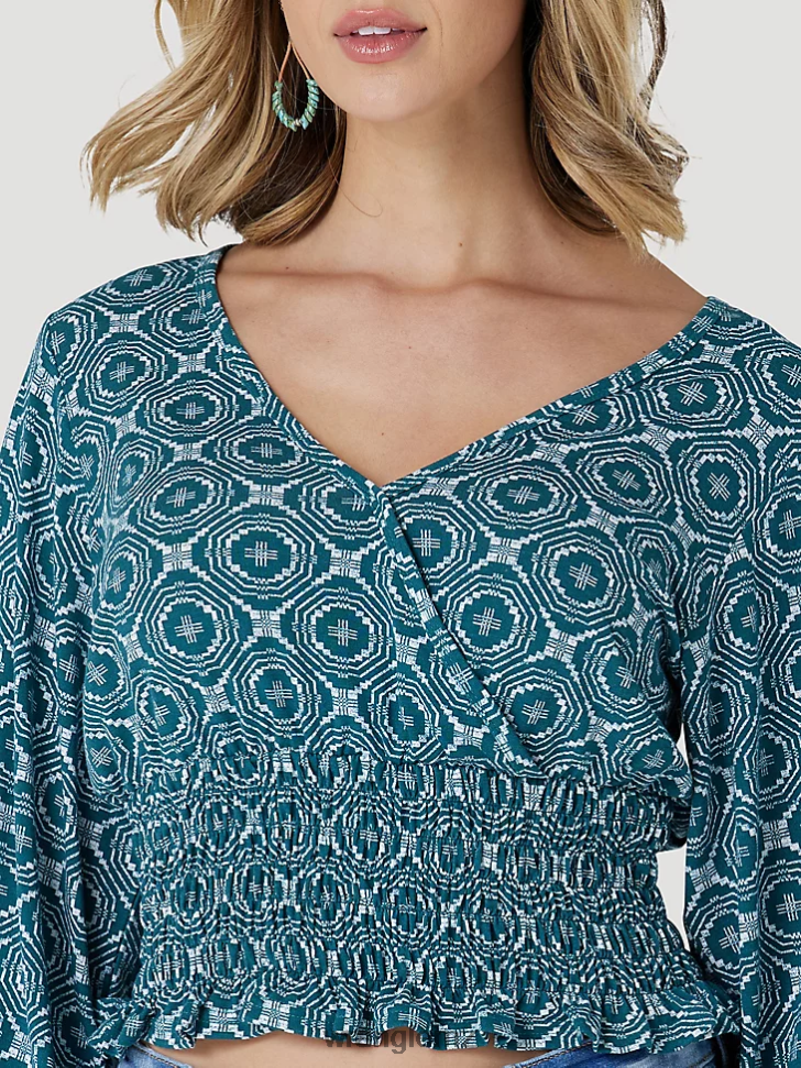 Wrangler ATG By Hooded Sun Tee Ocean (112331283) Women Clothing DRL6LH900