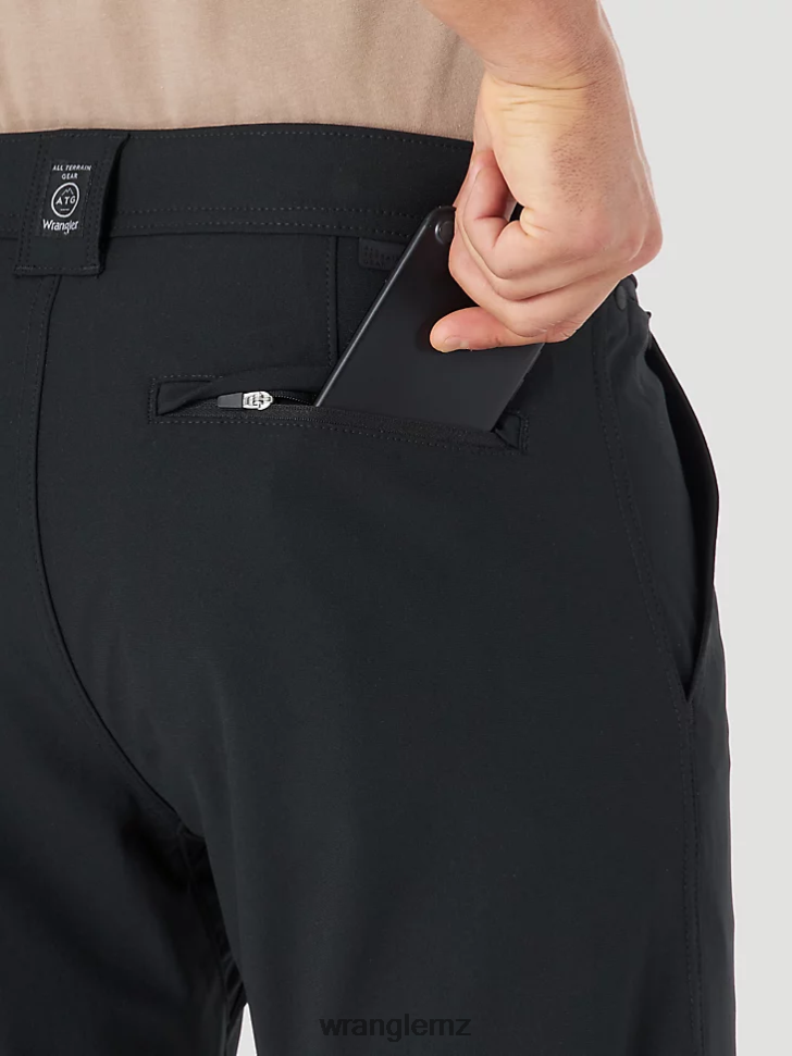 Wrangler ATG FWDS Chino Jet Black (NS818JB) Men Clothing DRL6LH257