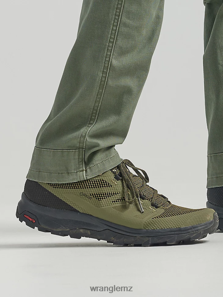 Wrangler ATG Five Pocket Pant Dusty Olive (112331043) Men Clothing DRL6LH637