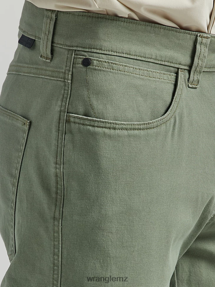 Wrangler ATG Five Pocket Pant Dusty Olive (112331043) Men Clothing DRL6LH637