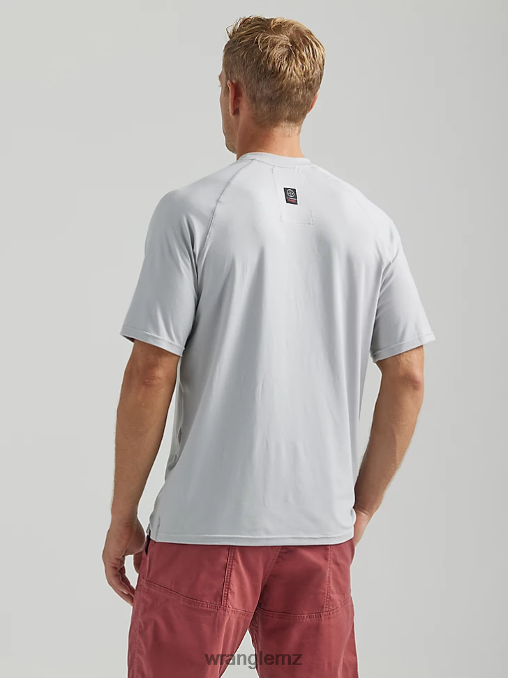 Wrangler ATG Performance Knit Shirt Harbor Mist (112331282) Men Clothing DRL6LH290