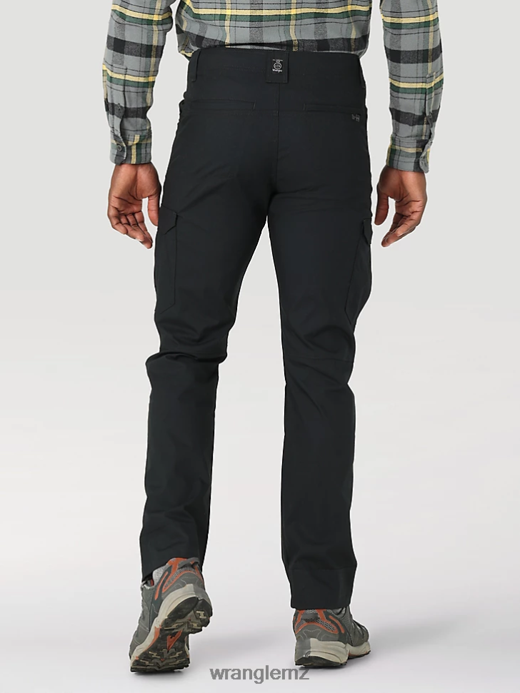 Wrangler ATG Range Cargo Pant Jet Black (112323453) Men Clothing DRL6LH239