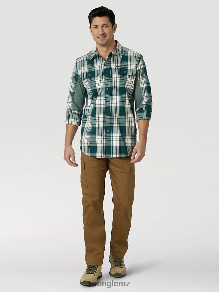 Wrangler ATG Range Cargo Pant Kangaroo (112323463) Men Clothing DRL6LH647