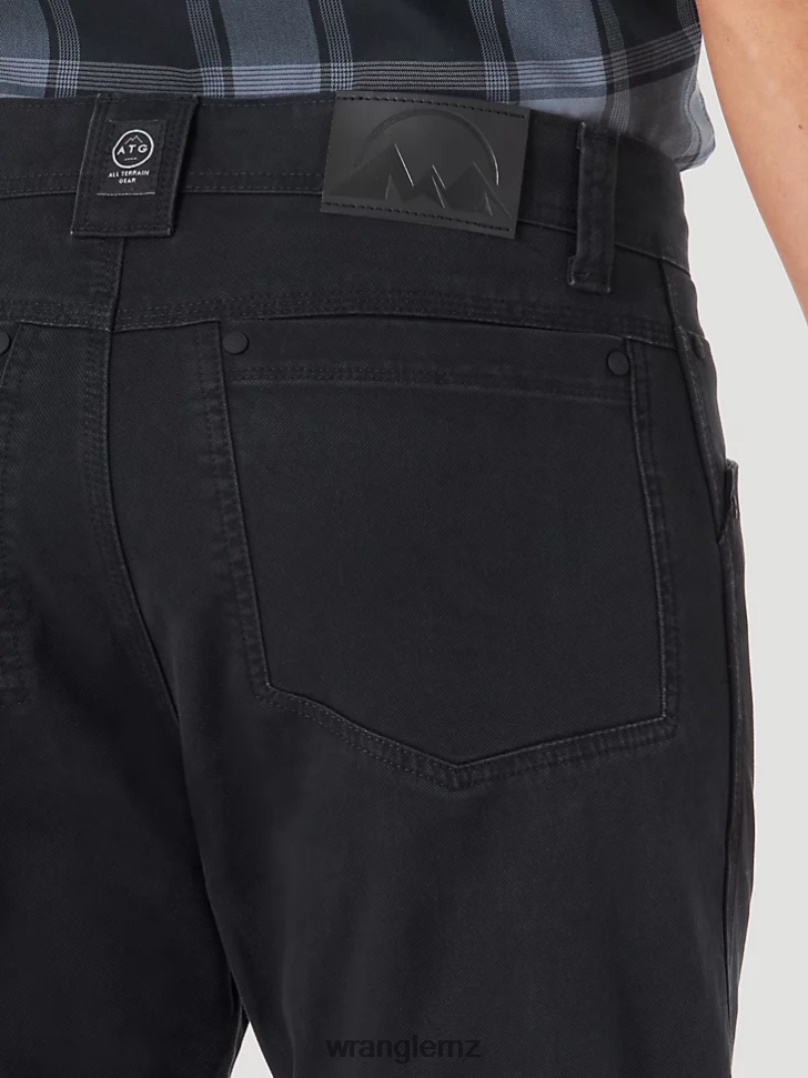 Wrangler ATG Reinforced Utility Pant Caviar (NS857CV) Men Clothing DRL6LH625