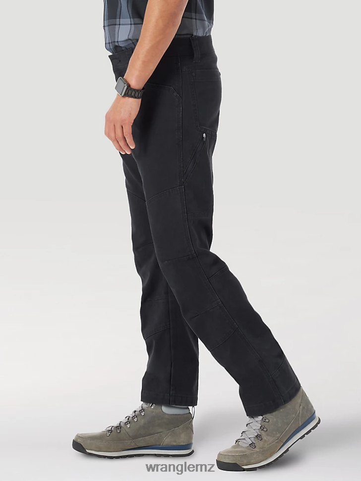 Wrangler ATG Reinforced Utility Pant Caviar (NS857CV) Men Clothing DRL6LH625