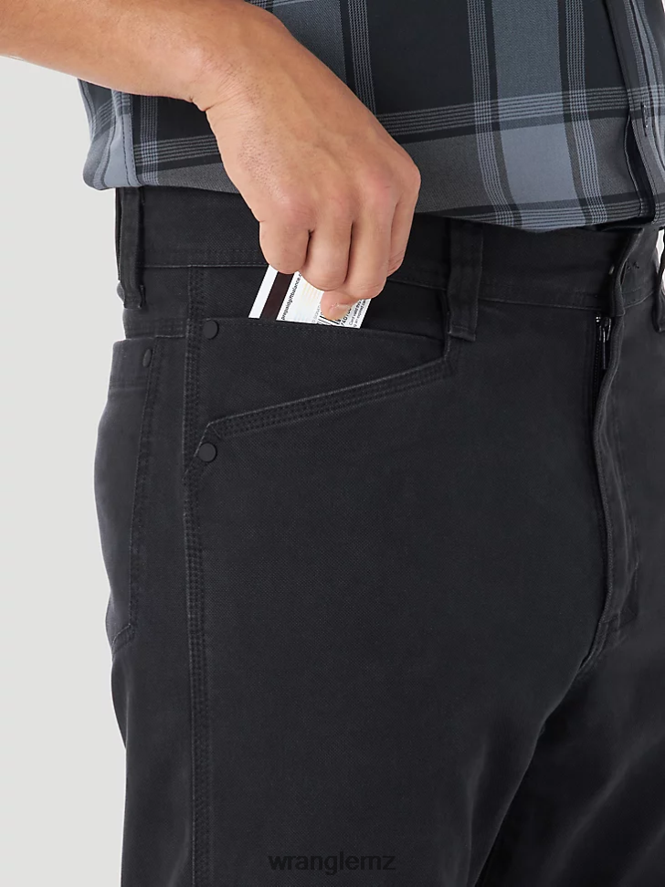 Wrangler ATG Reinforced Utility Pant Caviar (NS857CV) Men Clothing DRL6LH625