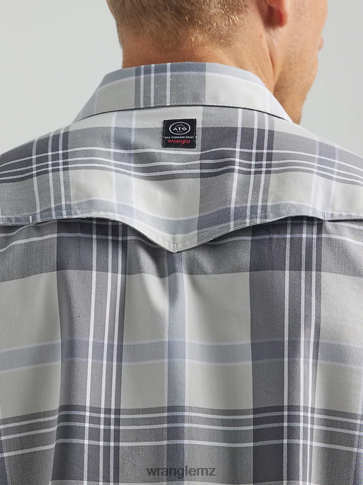 Wrangler ATG Western Shirt Gunnison River (112331265) Men Clothing DRL6LH452