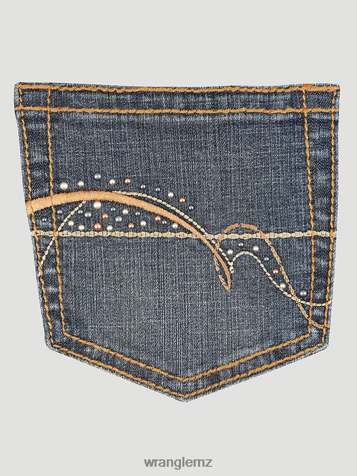 Wrangler AuInstantly Slimming Jean Autumn Gold (WUT74AG) Women Clothing DRL6LH751