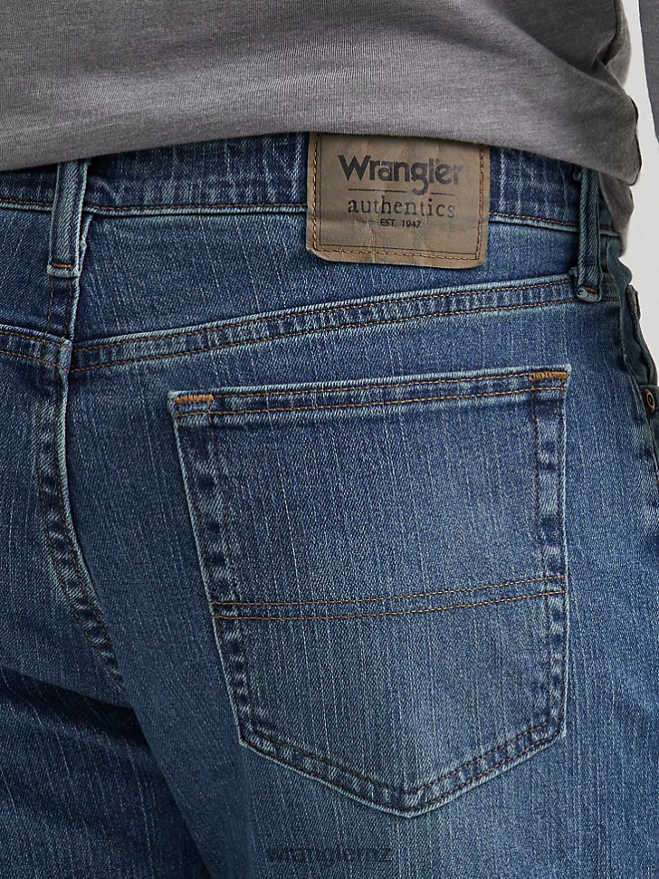 Wrangler Authentics Regular Fit Comfort Waist Jean Blue Ocean (10ZM1CSBN) Men Clothing DRL6LH204