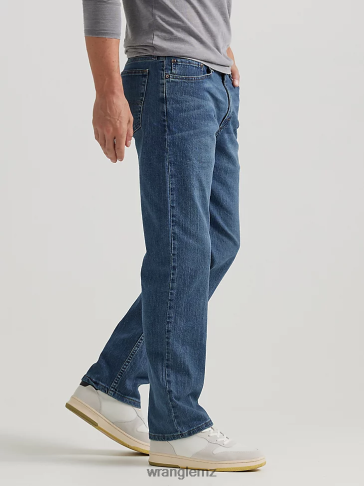 Wrangler Authentics Regular Fit Comfort Waist Jean Blue Ocean (10ZM1CSBN) Men Clothing DRL6LH204