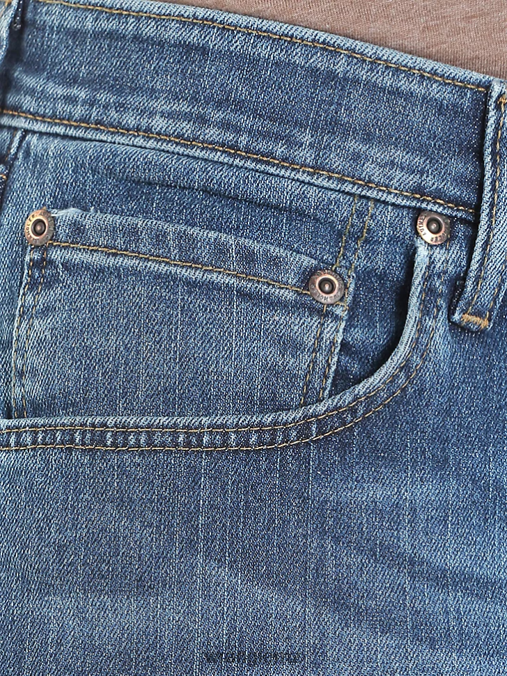 Wrangler Authentics Regular Fit Comfort Waist Jean Blue Ocean (10ZM1CSBN) Men Clothing DRL6LH204