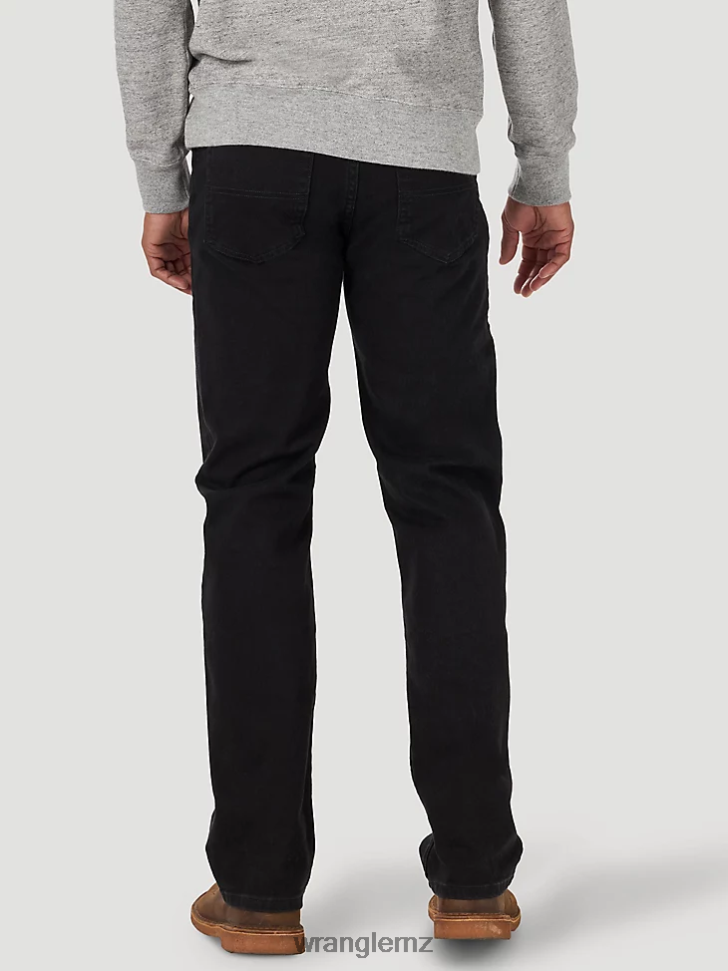 Wrangler Authentics Regular Fit Comfort Waist Jean Coal Black (10ZM1CSCB) Men Clothing DRL6LH207