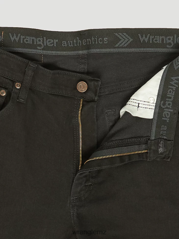 Wrangler Authentics Regular Fit Comfort Waist Jean Coal Black (10ZM1CSCB) Men Clothing DRL6LH207