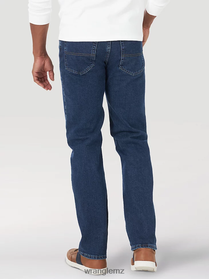 Wrangler Authentics Regular Fit Comfort Waist Jean Dark Stonewash (10ZM1CSDS) Men Clothing DRL6LH208