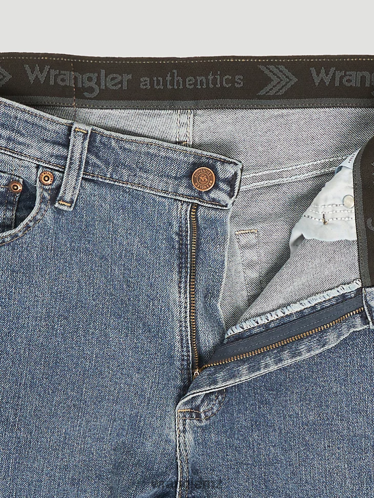 Wrangler Authentics Regular Fit Comfort Waist Jean Light Stonewash (10ZM1CSSL) Men Clothing DRL6LH203