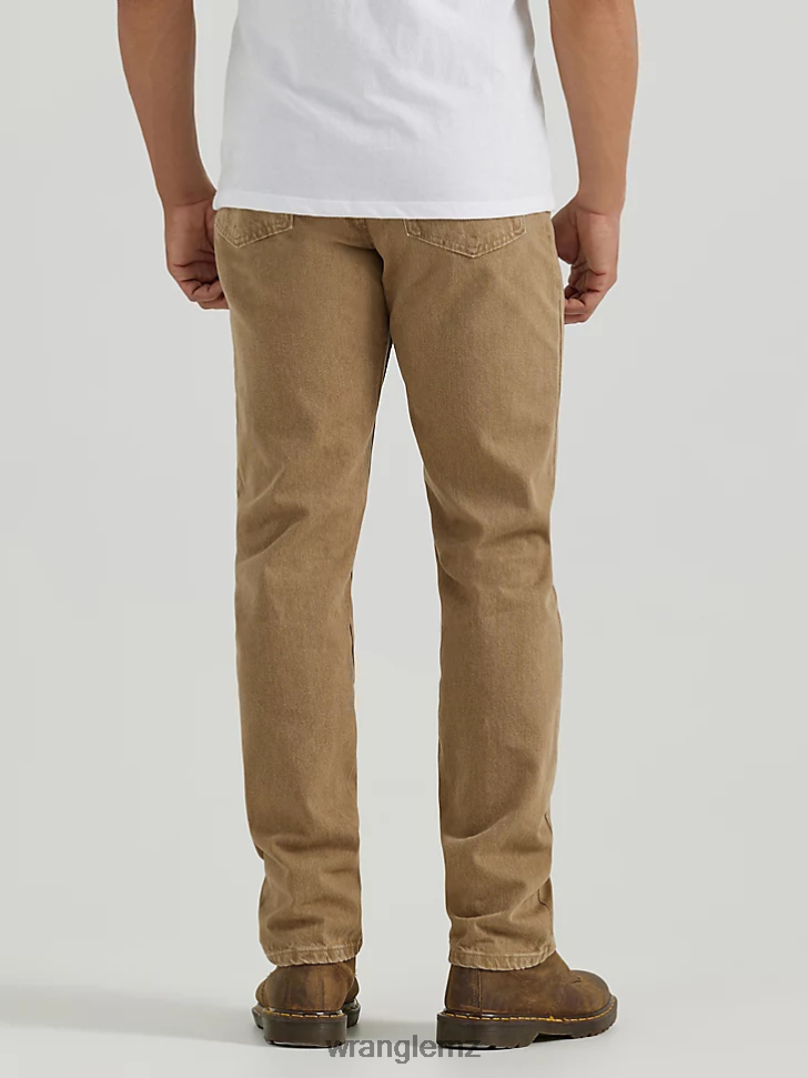Wrangler Authentics Regular Fit Cotton Jean Khaki (10ZM100KH) Men Clothing DRL6LH149