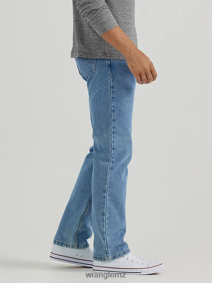 Wrangler Authentics Regular Fit Cotton Jean Light Stonewash (10ZM100LS) Men Clothing DRL6LH148