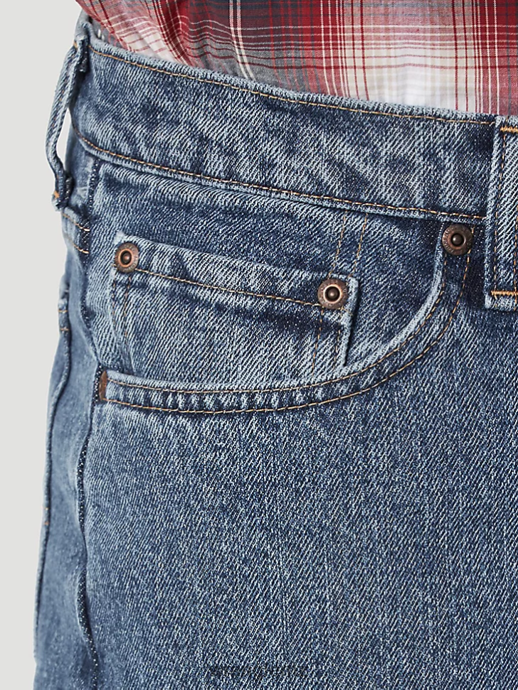 Wrangler Authentics Regular Fit Cotton Jean Vintage Blue (10ZM100VG) Men Clothing DRL6LH152