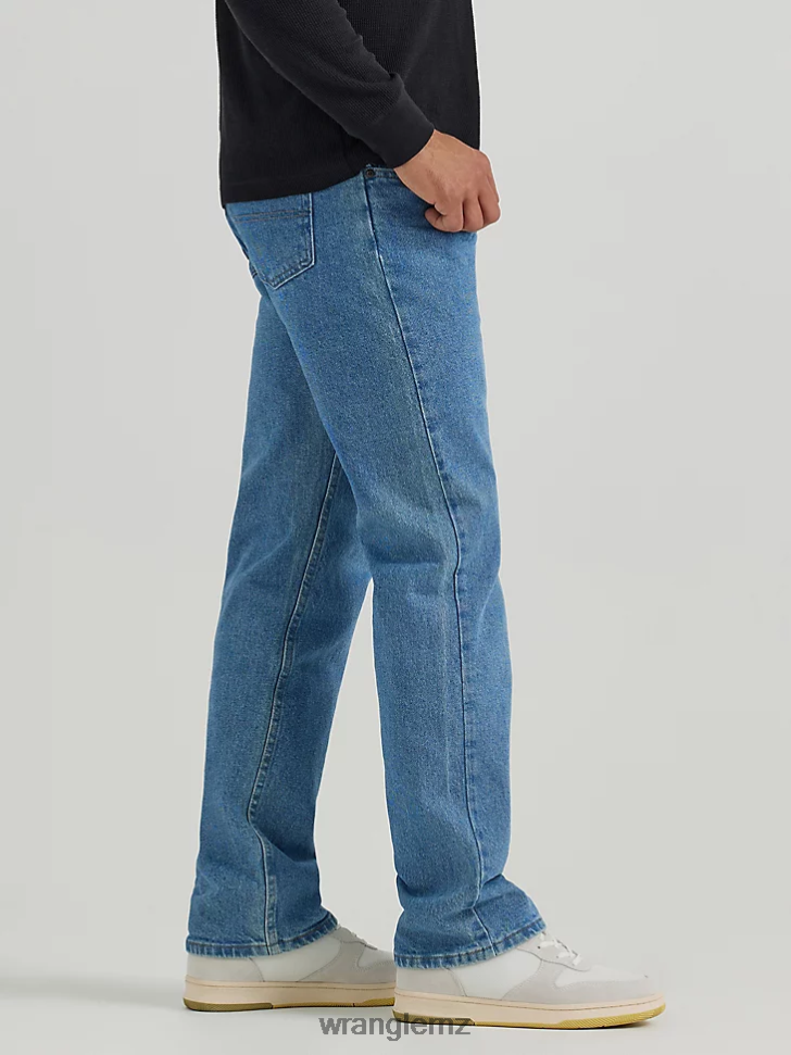 Wrangler Authentics Regular Fit Flex Jean Light Stone (10ZM100SX) Men Clothing DRL6LH132