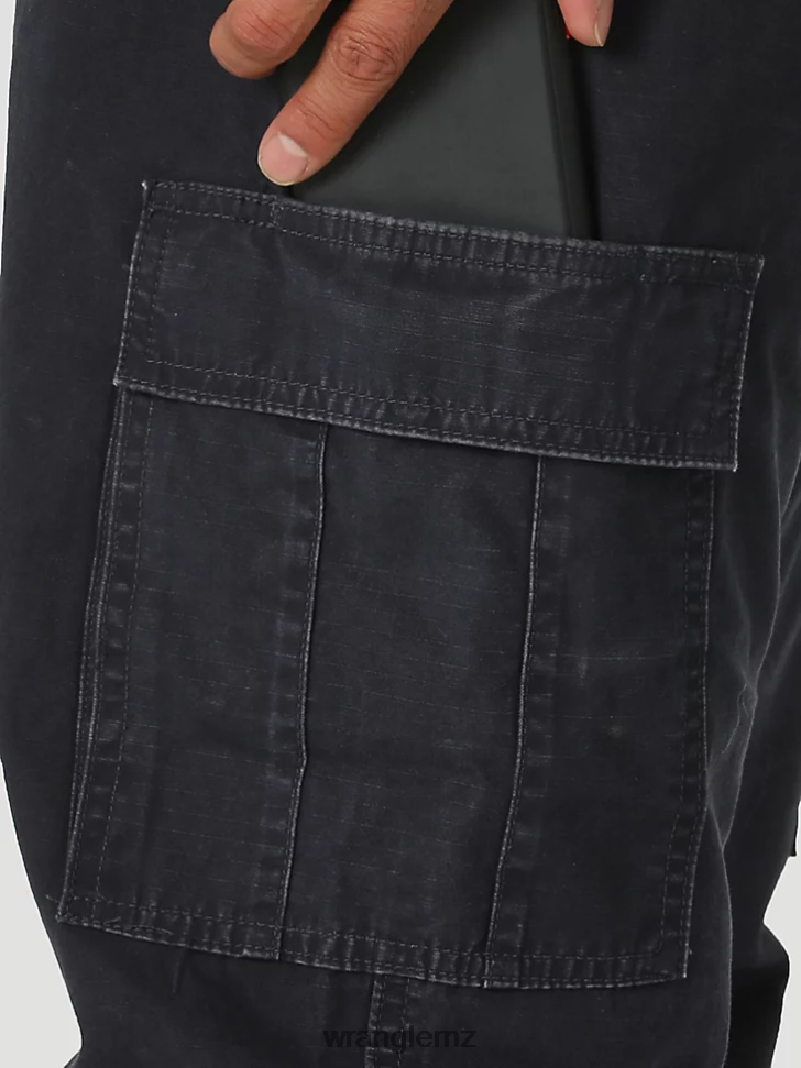 Wrangler Authentics Relaxed Cargo Pant Navy (10ZM6LGNV) Men Clothing DRL6LH242
