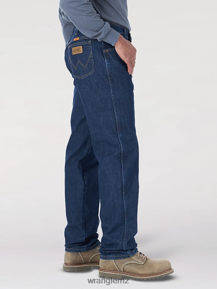Wrangler Authentics Relaxed Fit Comfort Flex Jean Light Stonewash (ZM3CSSL) Men Clothing DRL6LH197