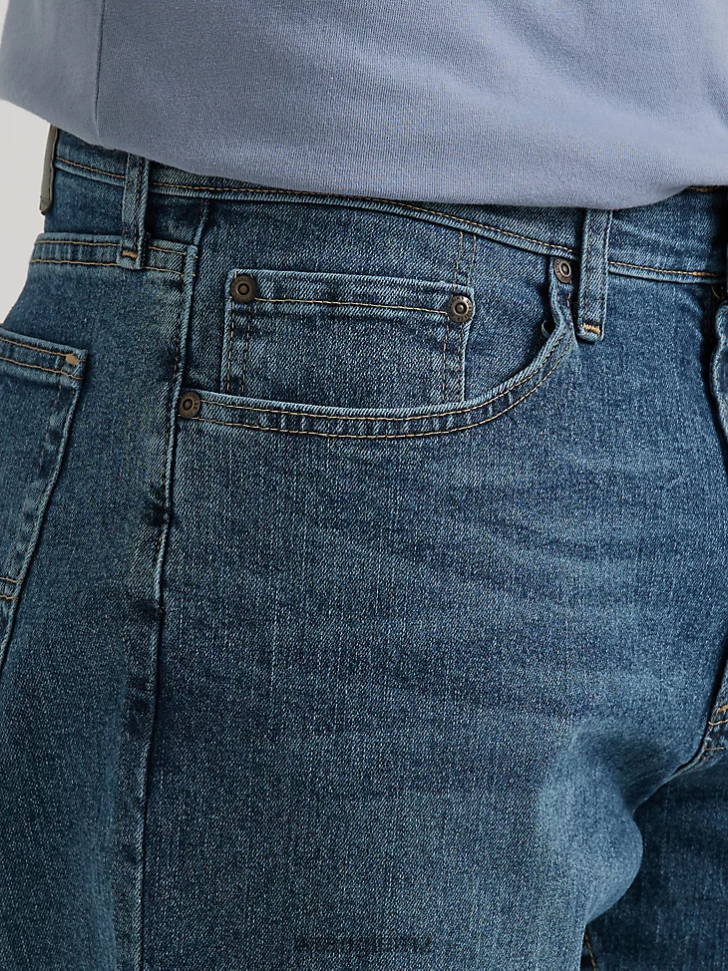 Wrangler Authentics Relaxed Fit Comfort Flex Jean Smoke (ZM3CSSM) Men Clothing DRL6LH199