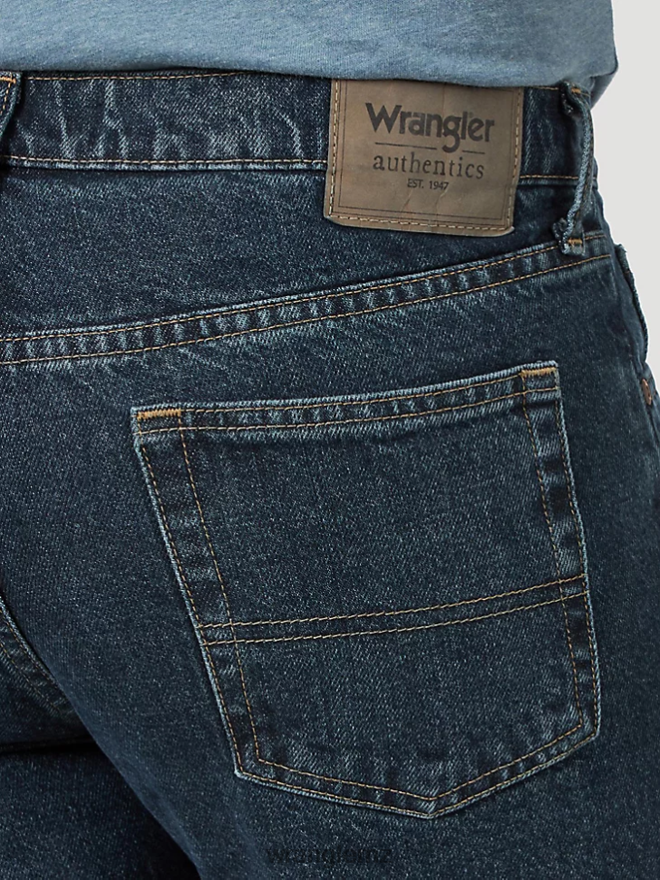 Wrangler Authentics Relaxed Fit Cotton Jean Storm (10ZM200SM) Men Clothing DRL6LH116