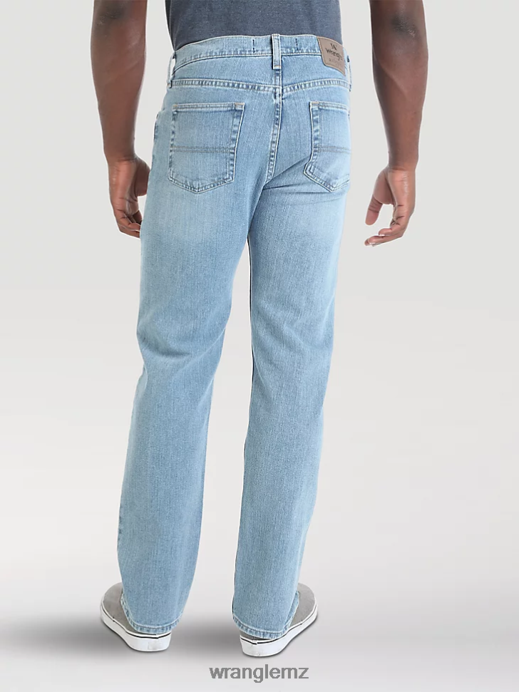 Wrangler Authentics Relaxed Fit Flex Jean Stonewash Light (10ZM200SF) Men Clothing DRL6LH100