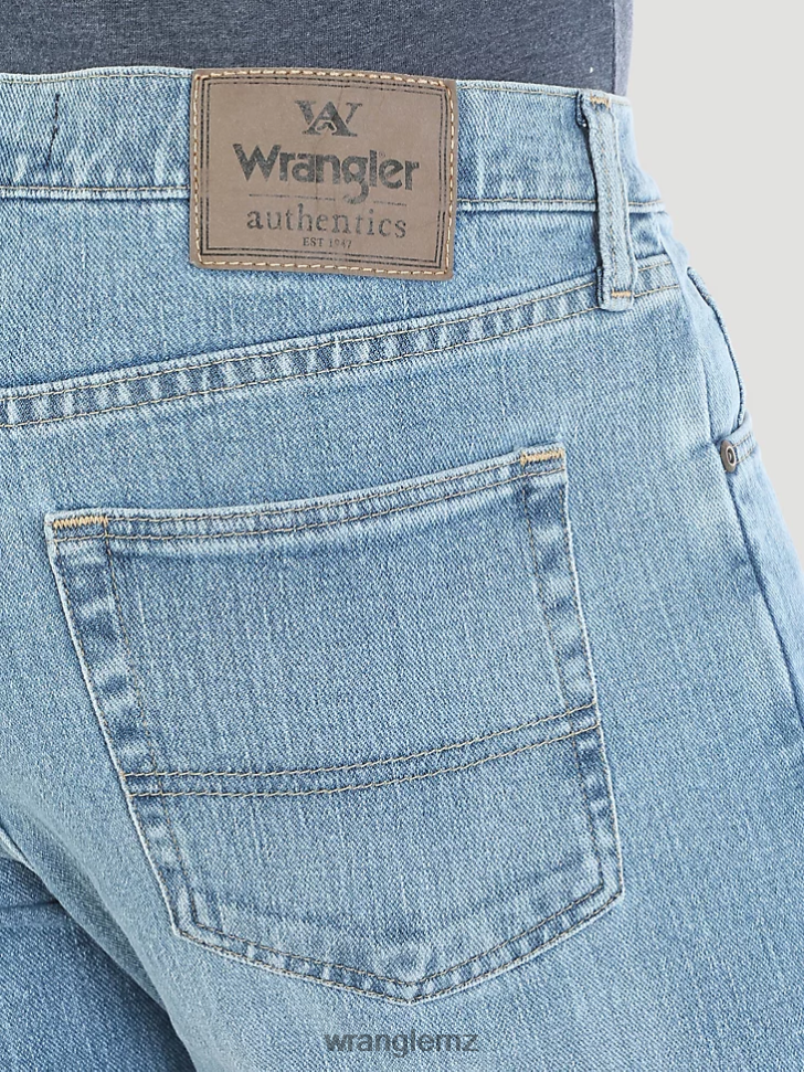 Wrangler Authentics Relaxed Fit Flex Jean Stonewash Light (10ZM200SF) Men Clothing DRL6LH100