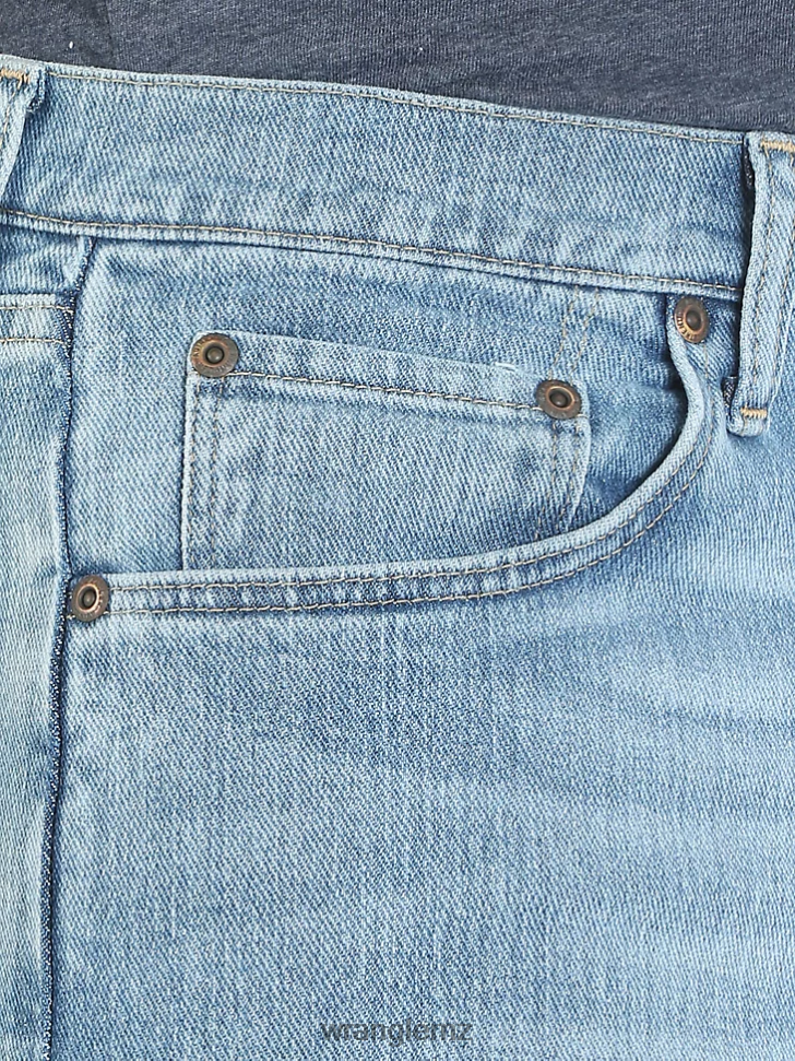 Wrangler Authentics Relaxed Fit Flex Jean Stonewash Light (10ZM200SF) Men Clothing DRL6LH100