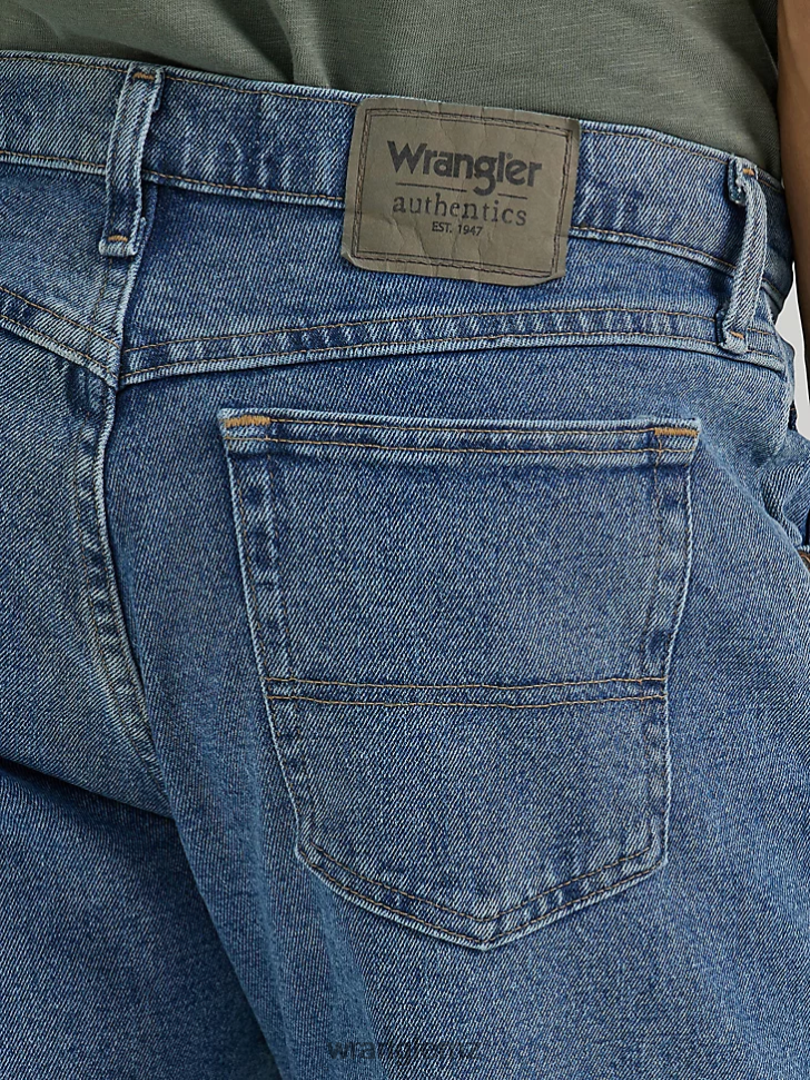 Wrangler Authentics Relaxed Fit Flex Jean Vintage Blue (10ZM200VF) Men Clothing DRL6LH104