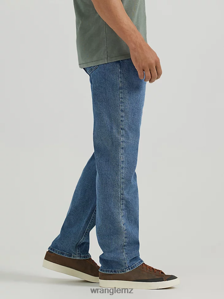 Wrangler Authentics Relaxed Fit Flex Jean Vintage Blue (10ZM200VF) Men Clothing DRL6LH104