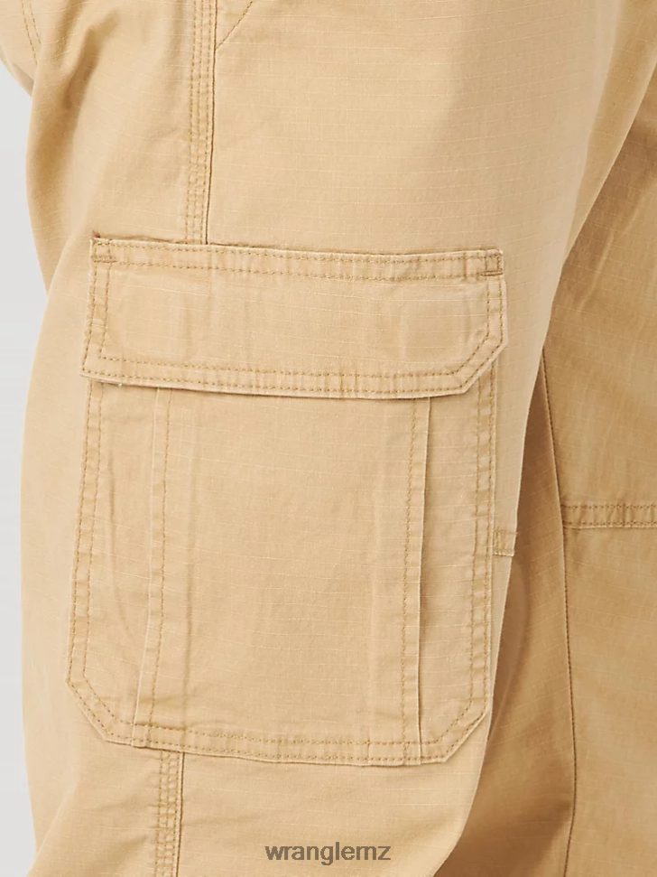 Wrangler Authentics Relaxed Stretch Cargo Pant Travertine (10ZM7ABTV) Men Clothing DRL6LH234