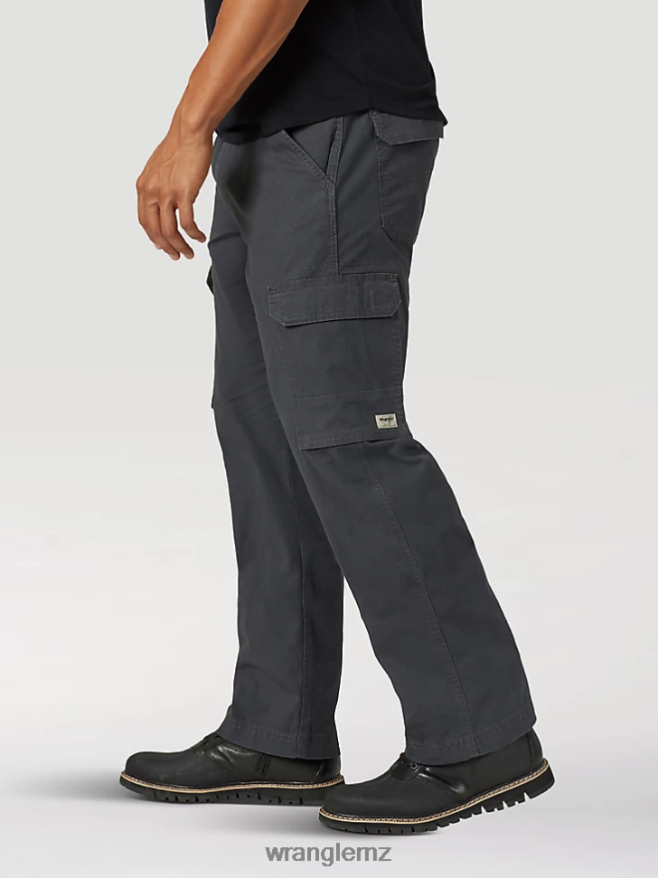 Wrangler Cargo Pant Anthracite (MGW90AH) Men Clothing DRL6LH211