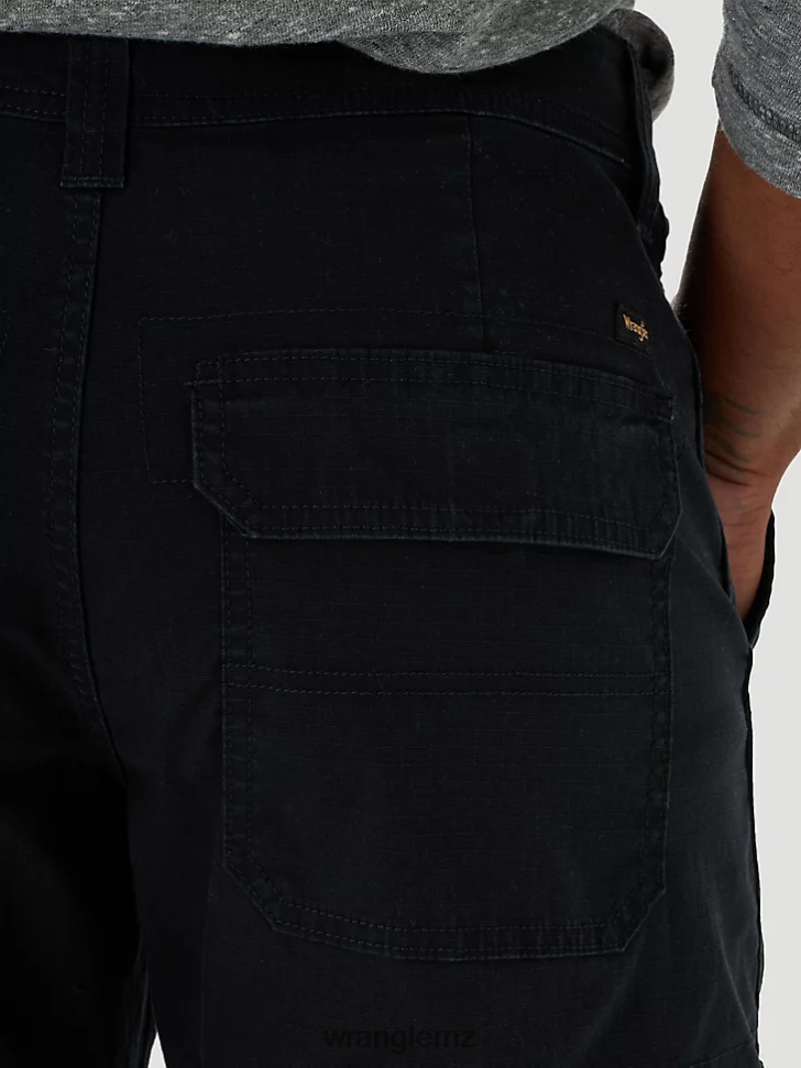 Wrangler Cargo Pant Black (10MGW90BL) Men Clothing DRL6LH210