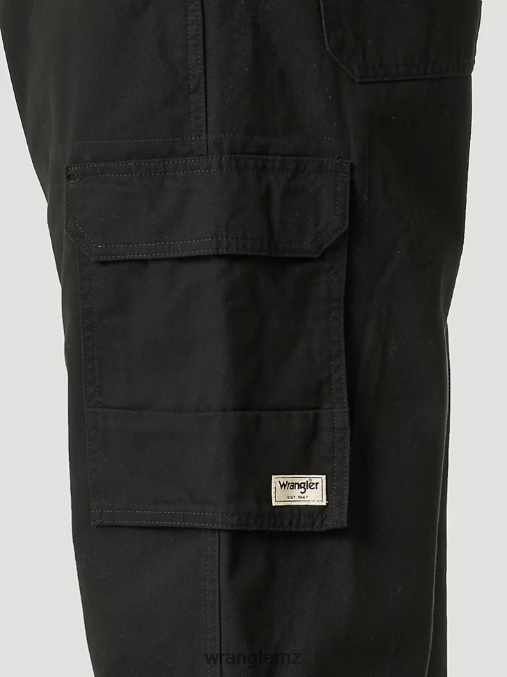 Wrangler Cargo Pant Black (MGW90BK) Men Clothing DRL6LH217