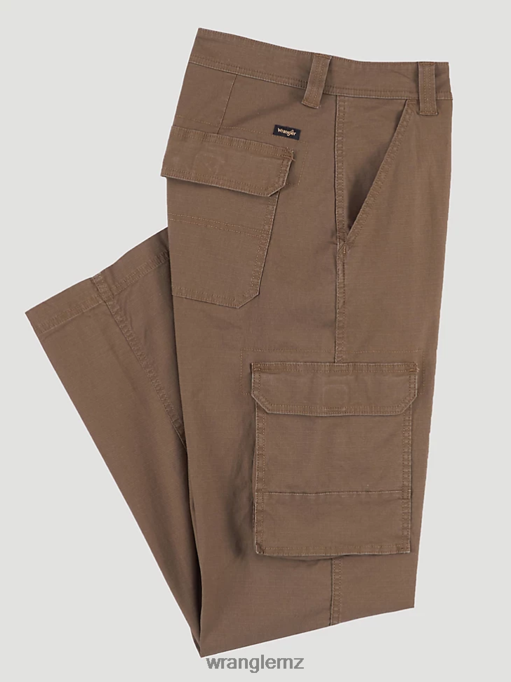 Wrangler Cargo Pant Bronze (10MGW90BO) Men Clothing DRL6LH213