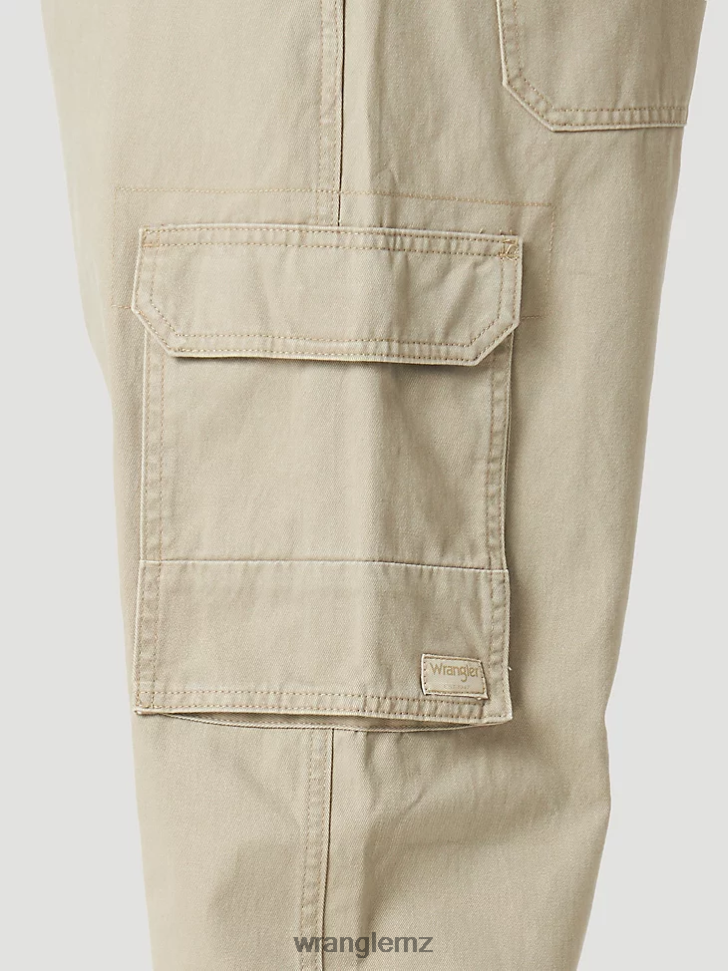 Wrangler Cargo Pant Burlap (MGW90BR) Men Clothing DRL6LH209