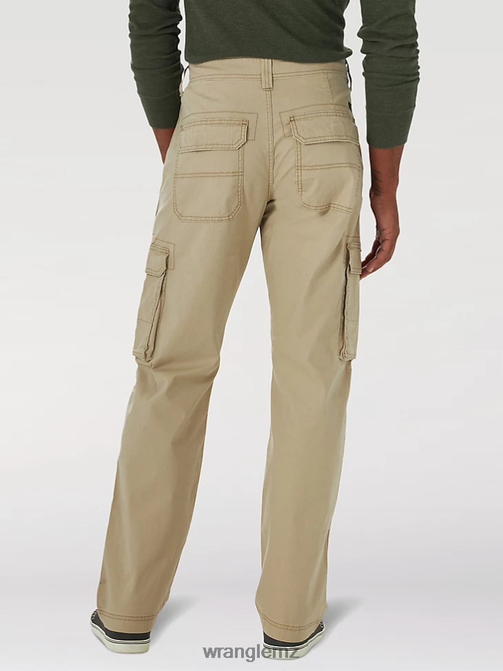 Wrangler Cargo Pant Khaki (10MGW90KH) Men Clothing DRL6LH212