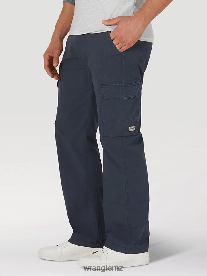 Wrangler Cargo Pant Navy (MGW90NV) Men Clothing DRL6LH216