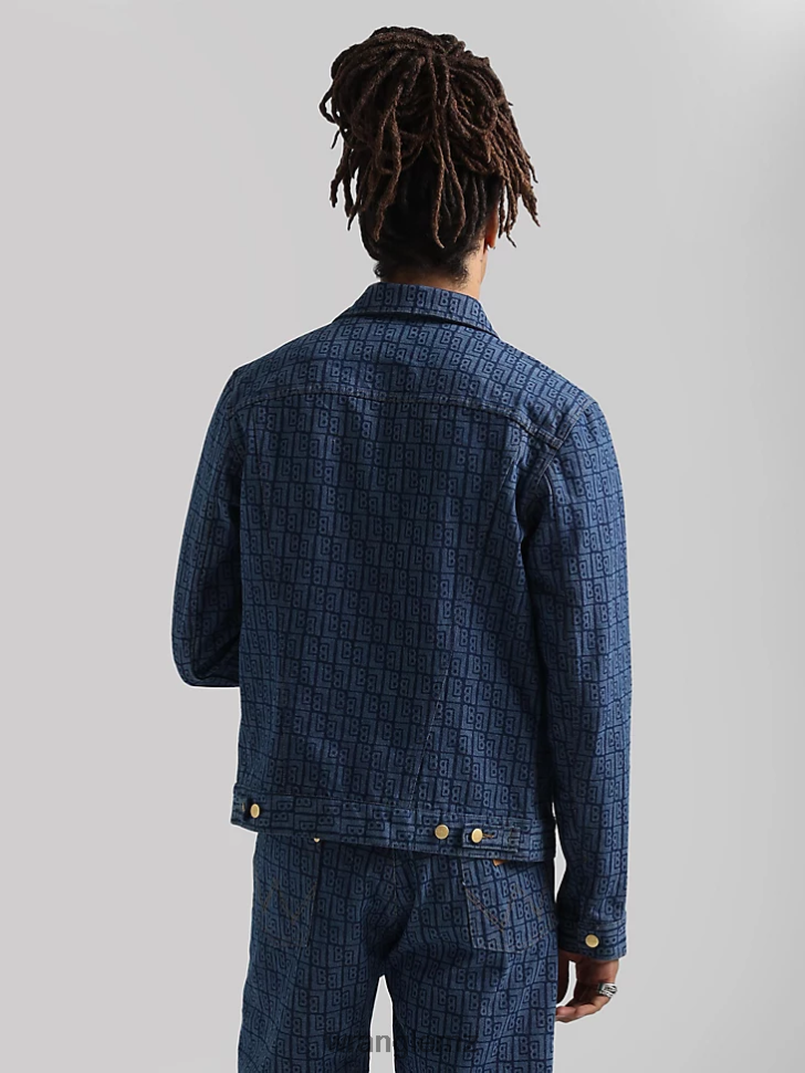 Wrangler Classic Denim Trucker Jacket Dark Wash (10MTJDWDW) Men Clothing DRL6LH611